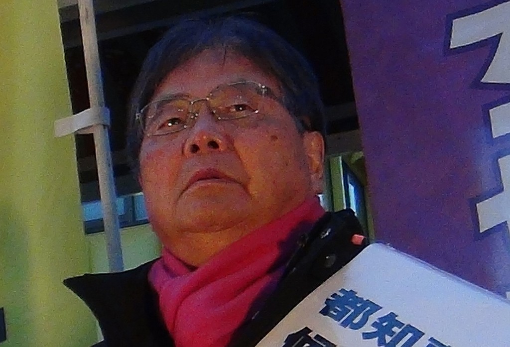 【東京都知事選】舛添要一・元厚労相が太田昭宏・国交相と石破茂・幹事長と訴え＠北区王子駅前 日仏共同テレビ局フランス10