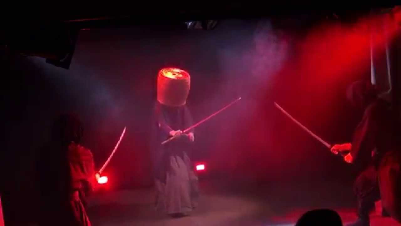 幕末の土台を築いた清河八郎を描いた時代劇「どんどこどどん」が上演